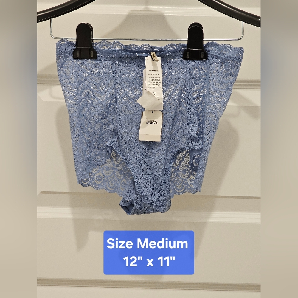 Intimissimi Lace High-Waisted Briefs, NWT, Size Medium